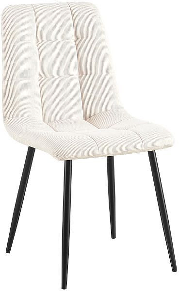 CLP Esszimmerstuhl Antibes Cord, creme, 326307, 4255716358464