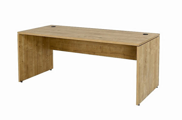 Mades Schreibtisch Nuvi, 160 cm x 80 cm x 75 cm, Saphir Eiche Dekor, 152.FRN.51.11.160.01