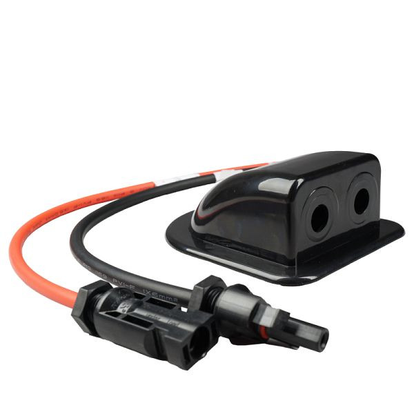 WATTSTUNDE Dachdurchführung mit MC4 Steckverbinder inkl. 30cm Kabel, 202-1115