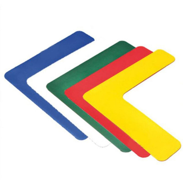 Stein HGS Lagerplatzkennzeichnung -L-Stücke-, 75 mm / weiß, VE: 25 Stück, 33558