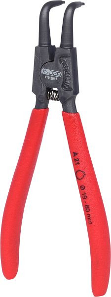 KS Tools Außen-Sicherungszange, abgewinkelt, 19-60 mm, 119.2057