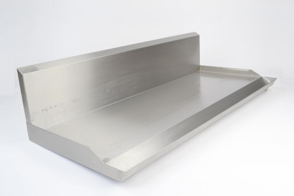 Ackermann Spülmaschinen Wandschrägbord 1050 mm, Ablauf rechts, 9021040