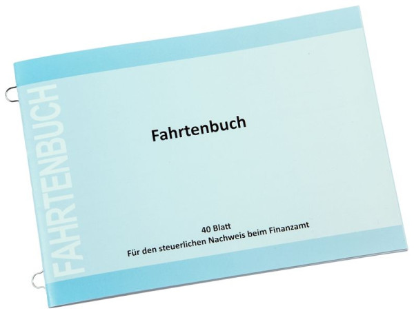 Eichner Fahrtenbuch, Format: DIN A6 quer, stabile Ausführung, 9036-00180