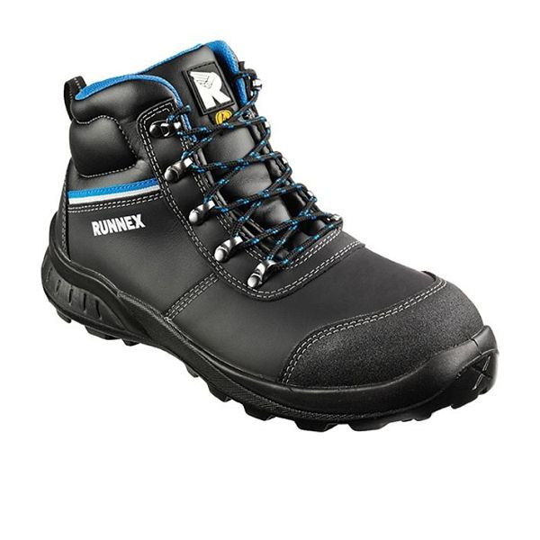 RUNNEX S2 ESD-Sicherheitsschnürstiefel TeamStar, Größe: 46, VE: 1 Paar, 5208-46