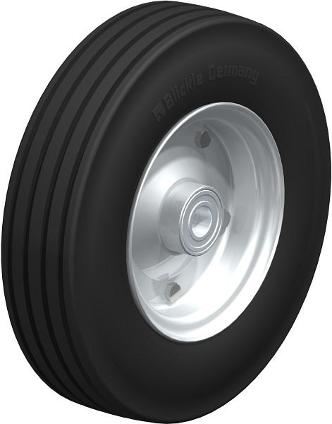 Blickle VLE 405/30-90K Rad aus Super-Elastik-Vollgummi, Schwarz, 446773
