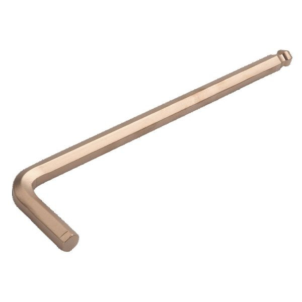 Dönges Stiftschlüssel funkenfrei, 6-kant, mit Kugelkopf, lange Ausführung, 6 mm, 192733