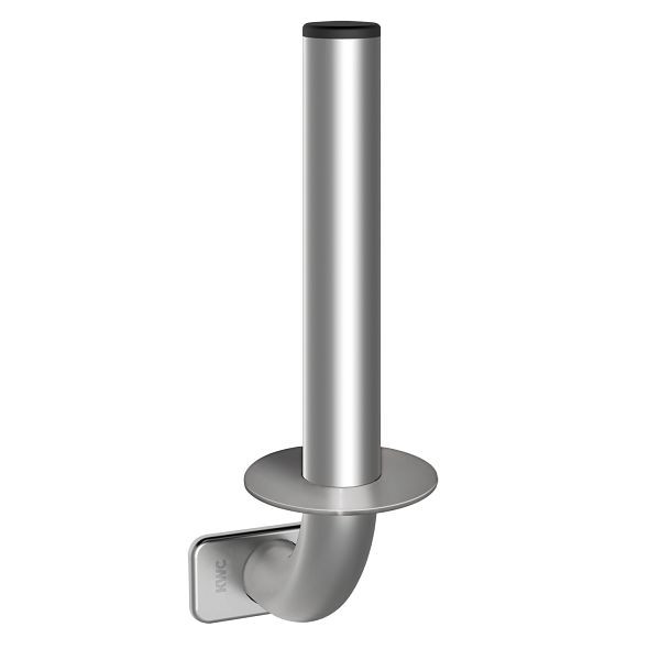 KWC WC-Reserverollenhalter, RODAN, Edelstahl, 81x280x124 mm, für 2 Rollen, Aufputzmontage, Materialstärke 1,2 mm, Rohrdurchmesser 32 mm, 2000057146