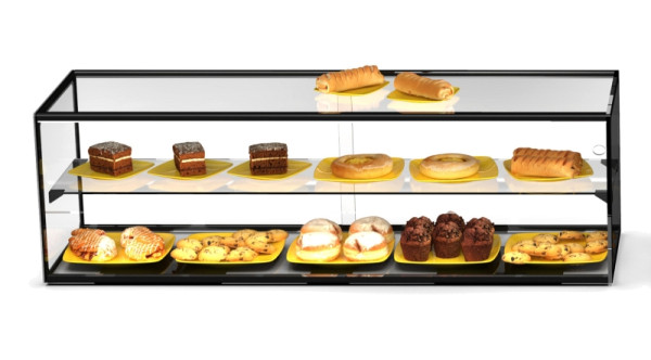 Neumärker Show-Vitrine Neutral EP36B Display für Lebensmittelpräsentation, 05-70563