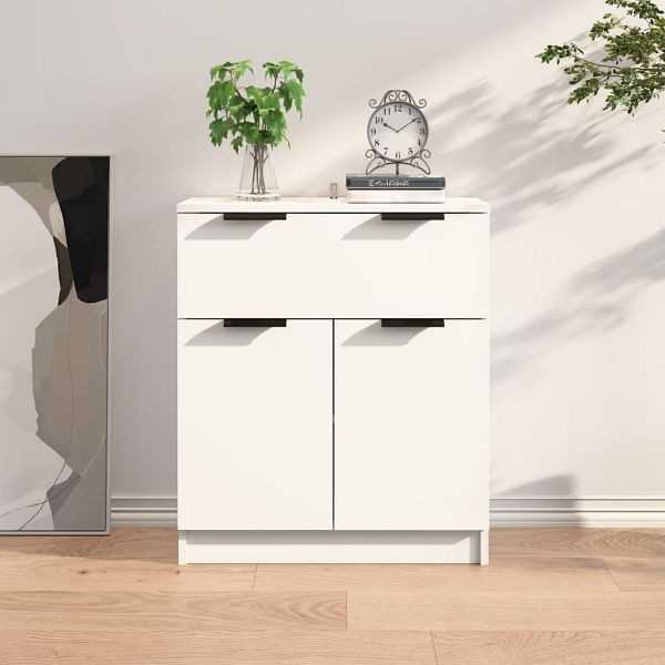 vidaXL Sideboard Weiß 60x30x70 cm Holzwerkstoff, 811088