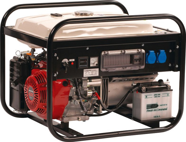 ELMAG Stromerzeuger SEBS 6000WE/25, mit HONDA- Motor GX390 (semi-schallgedämmt), 53134