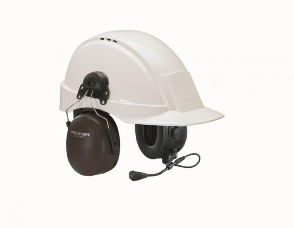 3M PELTOR Headset mit Direktverbindung zu Motorola GP300/CP040 Funkgerät, 32 dB, Helmbefestigung, MT53H79P3E-21, 7100010779