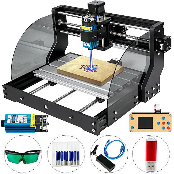 VEVOR CNC 3018 Pro-M Graviermaschine 5500 mW 3018 Pro Max, MGDKJ3018M5.5W001V2