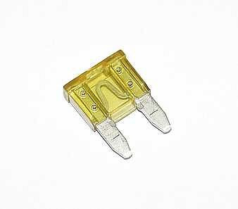 Iwetec Mini-Sicherung, 20,0 A, VE: 25 Stück/Pack, 710127