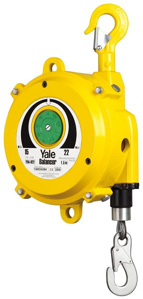 YALE YBA-22L Balancer 15,0-22,0 kg, Federzug, Werkzeug, N08300041