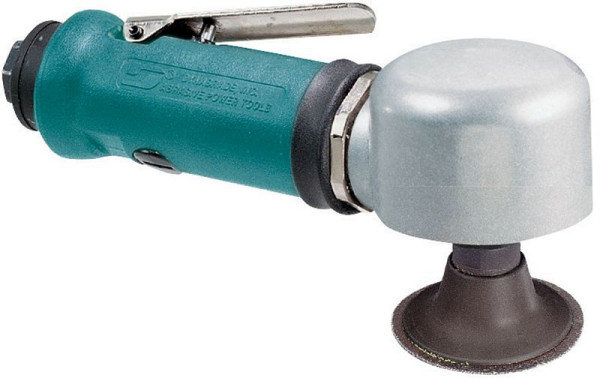 Dynabrade 51 mm (2") rechtwinkliger Tellerschleifer, 18000 U/min, mit 51345 Locking-Type Pad, 52590