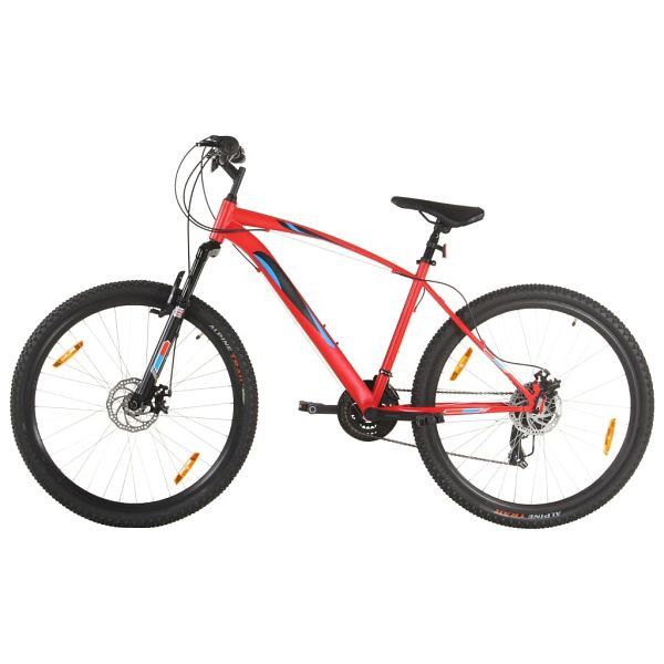 vidaXL Mountainbike 21 Gang 29 Zoll Rad 48 cm Rahmen Rot, 3067210, 8720286318065