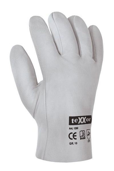 teXXor Ziegen-/Schafsnappa-Handschuhe "VOLLLEDER", Größe: 7, VE: 1 Paar, 1260-7