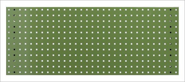 ADB Lochplatte, Maße: 1177x456mm, Farbe: grün, RAL 6011, 23008