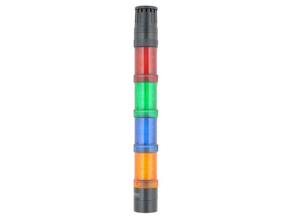 Metrel Turm Warnleuchte mit 4 LED's, für Hochspannungsisolierungsprüfung, A 1497, 20992372