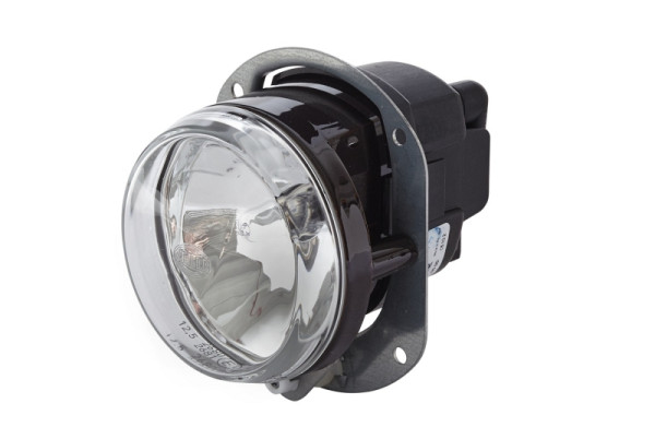 HELLA Halogen-Fernscheinwerfer, 90mm Essential, 12V, rund, Referenz: 12.5, SAE/E1 2680/ECE-R87/ECE-R112, glasklar, links/rechts, 1F0 010 293-001