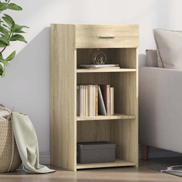 vidaXL Sideboard Sonoma-Eiche 45x42,5x93 cm Holzwerkstoff, 846322