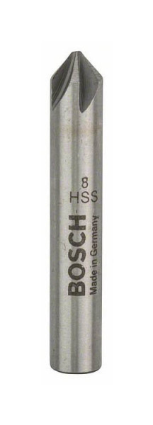Bosch Kegelsenker mit zylindrischem Schaft, 8,0 mm, M 4, 48 mm, 8 mm, 2608596664