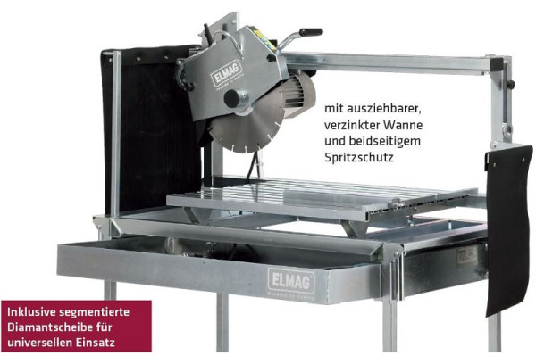 ELMAG Steintrennmaschine (inklusive Dia), STM 810/350, 400 Volt, 61318
