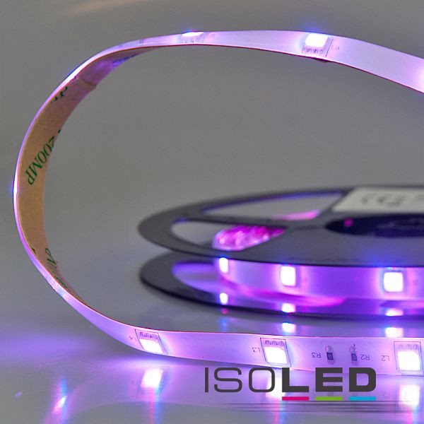 ISOLED LED SIL-RGB Flexband, 12V DC, 7,2W, IP66, 5m Rolle, 30 LED/m, 111912