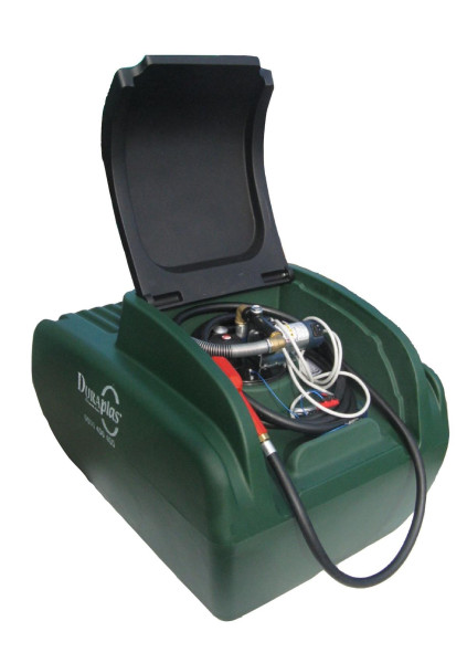 Duraplas DuraFuel Transfuel 400 L, Mobile Tankstelle 400 Liter, 60 l/min, Minttürkis, DFT400NP60