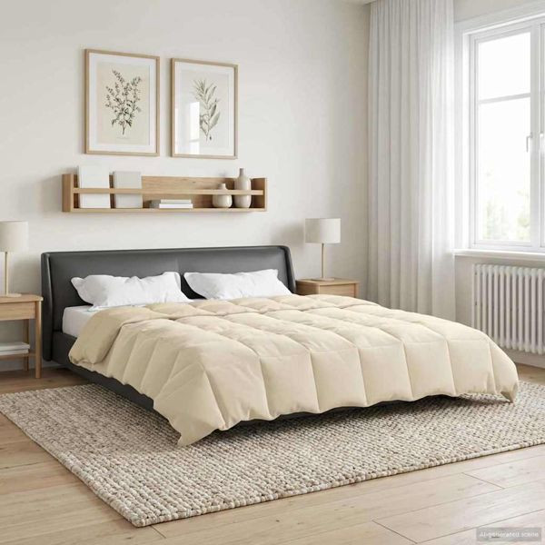 vidaXL Winterbettdecke 200 x 220 cm Winter Mikrofaser (100% Polyester), 42026153