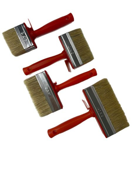 VaGo-Tools Malerpinsel Flachpinsel 12-teiliges Set Flächenstreicher 7/10/12/15cm je 3 Stück, 197-107/110/120/150 je 3_hv