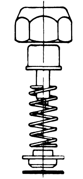 Benkiser Druckknopfgarnitur komplett für Modell 611-630/694, 0619000MS