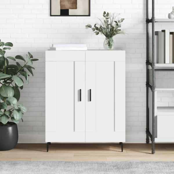 vidaXL Sideboard Weiß 69,5x34x90 cm Holzwerkstoff, 830212