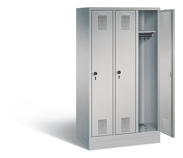 C+P Spind Evolo, H1600xB900xT500mm, Farbe: Weißaluminium, 480206-30 S10067