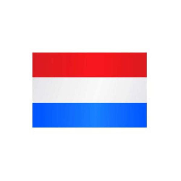 Stein HGS Länderflagge Niederlande, 400 x 150 cm (Hochformat), mit Kunststoff-Karabiner, FlagTop 110 g/m², für Fahnenmasten ab 8 m, mit Hohlsaum für Ø 4 cm Ausleger, 27318