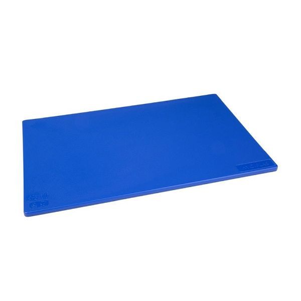 Hygiplas LDPE Schneidebrett blau 450x300x12mm, Polyethylen geringer Dichte, J257