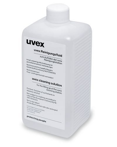 uvex Reinigungsfluid 9972100, für Brillenreinigungsstation 9970002, VE: 500 ml, 210200