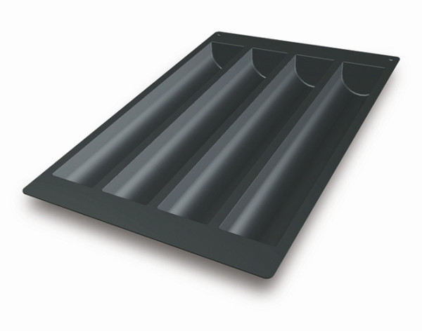 Schneider Backform aus Silikon Creme-Form, 40 x 60 cm, Ø 495 x 80 mm, Höhe 63 mm, 115311
