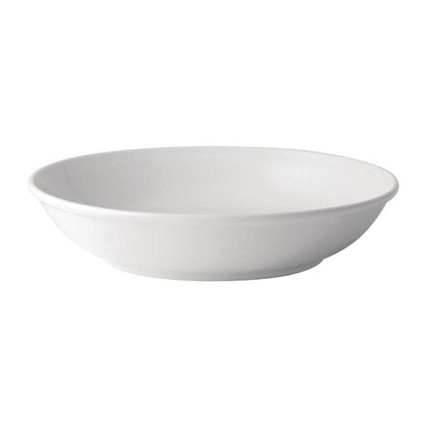 Utopia weiße Nudelschalen 260mm (18 Stück), entwickelt, um den harten Bedingungen in der Gastronomie standzuhalten, DY331