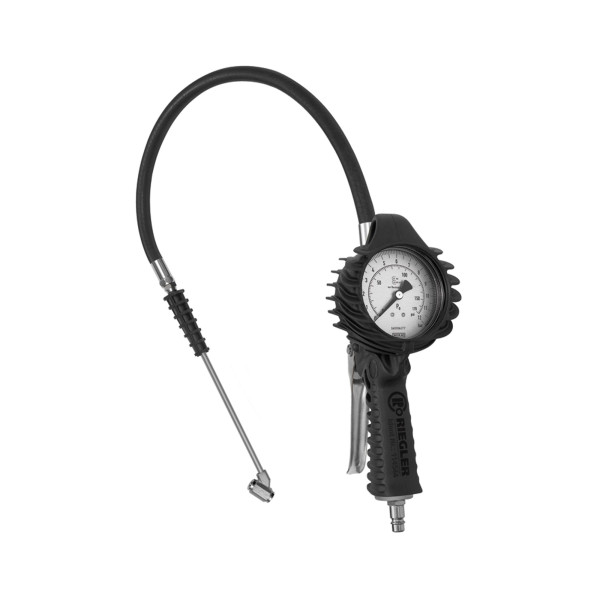 Riegler Standard-Handreifenfüllmesser TS, Mano Ø 80 mm, ungeeicht, 0-12 bar, 136787