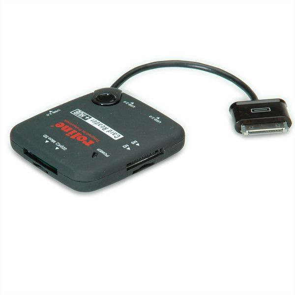 ROLINE CardReader + OTG USB Hub für SAMSUNG Galaxy Tablets, 15.08.6255