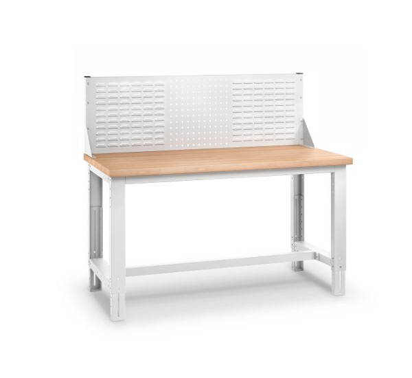 bott cubio Aufsatzrahmen mit Kombiplatten BxTxH: 1500 x 230 x 960 mm, RAL 7035, 41011121.16