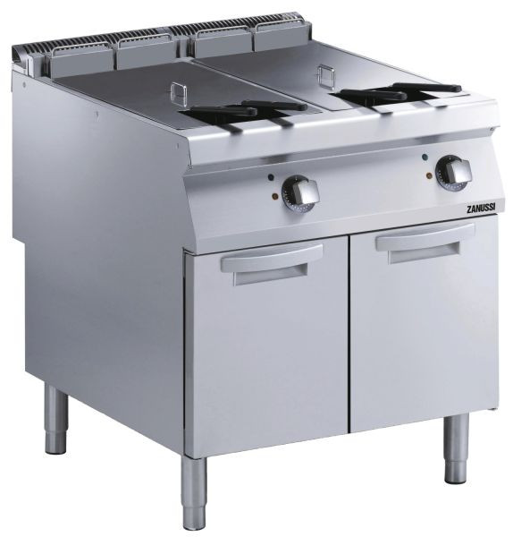 ZANUSSI Elektro-Fritteuse EF9 / 2B-18L-U2FT-S, Standgerät, 406392095