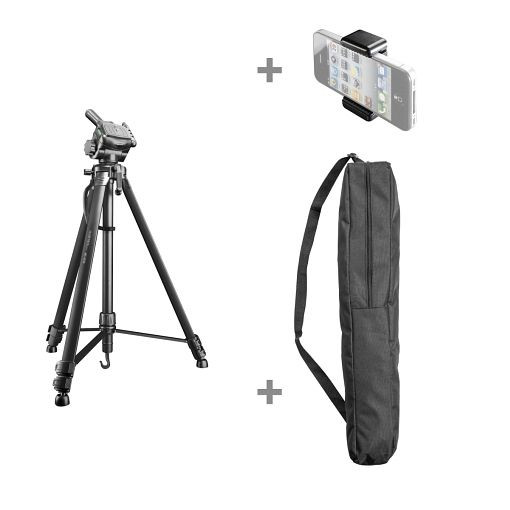 Walimex pro WT-3530 Basic-Stativ 146cm schwarz, 1022007