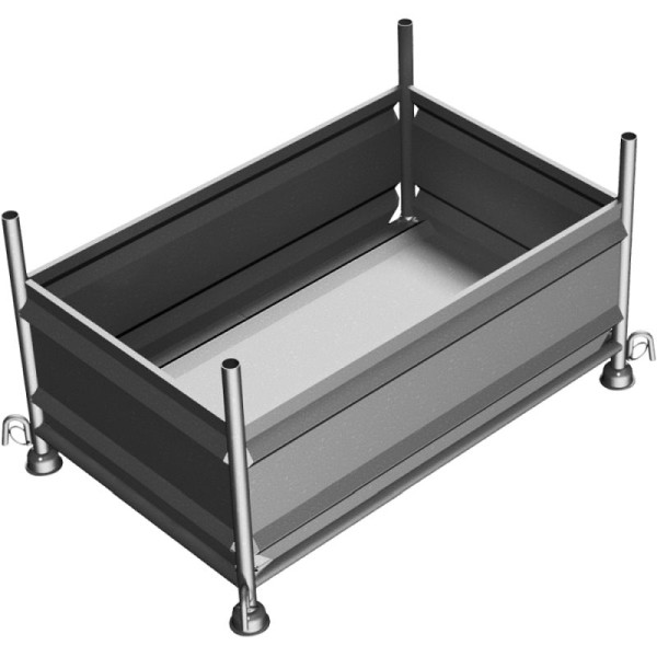 Stein HGS Stapelvollwandbehälter, verzinkt, 50322, 4063527859014