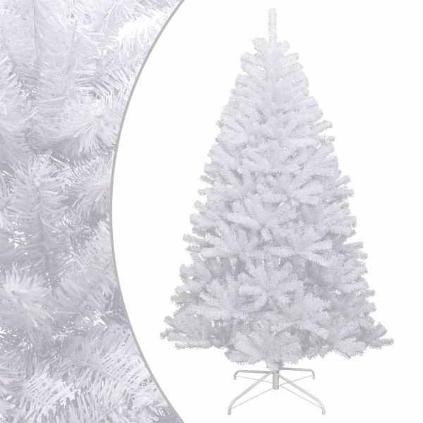 vidaXL Künstlicher Weihnachtsbaum Klappbar Beschneit 120 cm, 356772