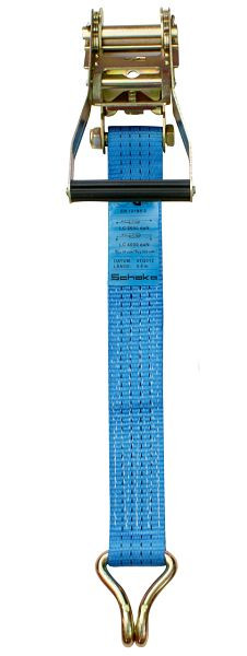 Schake Zurrgurt, 50mm/2-teilig, LC 2500/5000daN, 10m mit langer ERGO-Ratsche 225 mm, 50502-10PERGO