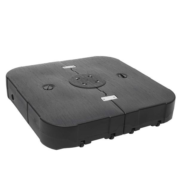 Mendler Schirmständer XXL HWC-F54, Ampelschirmständer Marktschirmständer, rollbar befüllbar 180kg universell passend, 70476