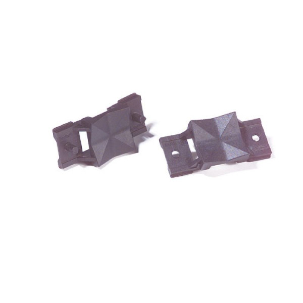Stein HGS Universaladapter für Schilderträger und Profilschienen -Kennflex-, mit Nietdorn, (Verarbeitung mit handelsüblichen Werkzeugen möglich), 90.3952