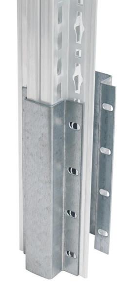 Schulte Kopplungsstück für 4 T-Profile, RAL 5010 enzianblau, 30349-B